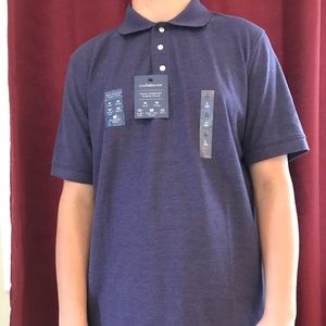 NWT Croft & Barrow Purple Polo